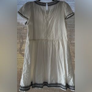 LOFT White and Black  Casual Dress